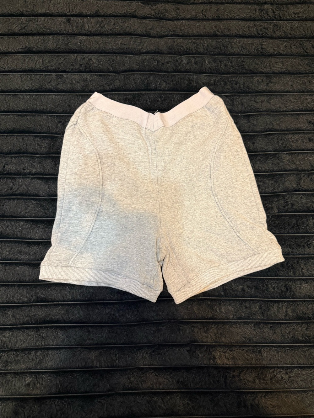 Women’s Knit Shorts in Light Gray